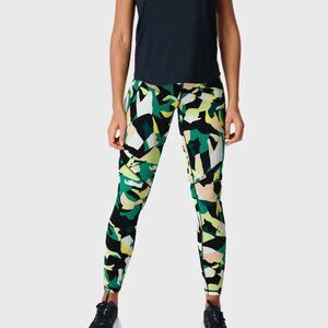 Avant-Garde Athleisure Retro Sweaty Betty Power Abstract Leggings Women’s 0-2